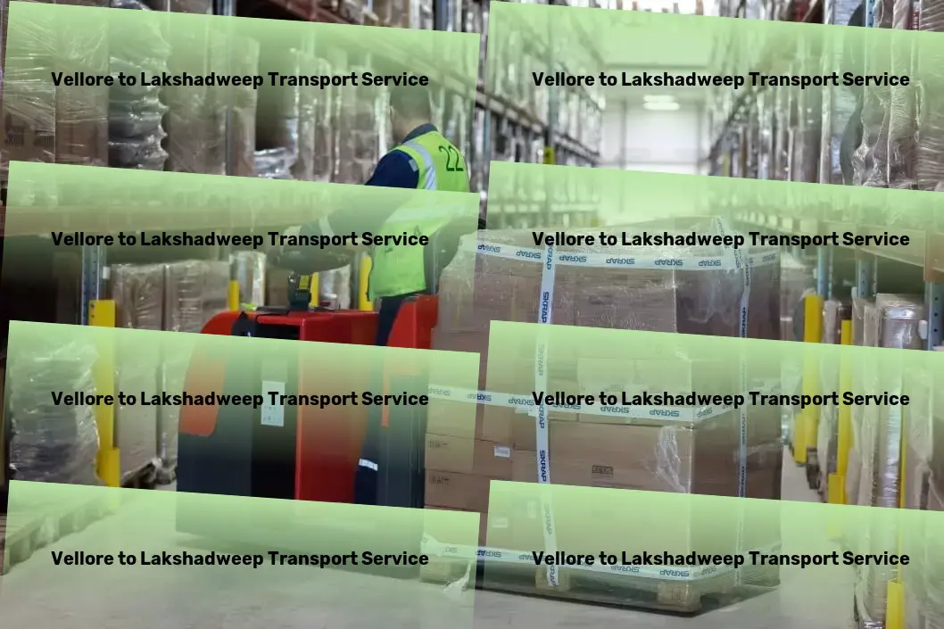 Vellore to Lakshadweep Luggage Courier A fresh perspective on goods transportation in India! - Agricultural goods transport