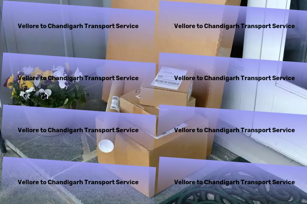 Vellore to Chandigarh Luggage Courier Guiding your goods to their destination across India. - Commercial cargo solutions